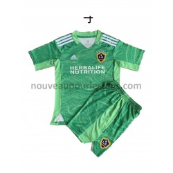 Maillot LA Galaxy Gardien Enfant Tenue Domicile 2021-2022 Manche Courte