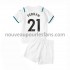 Maillot Manchester City Ferran Torres 21 Enfant Tenue Extérieur 2021-2022 Manche Courte