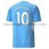 Maillot Manchester City Jack Grealish 10 Tenue Domicile 2021-2022 Manche Courte