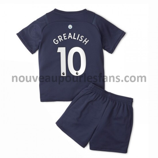 Maillot Manchester City Jack Grealish 10 Enfant Tenue 3ème 2021-2022 Manche Courte