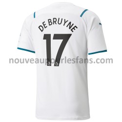 Maillot Manchester City Kevin De Bruyne 17 Tenue Extérieur 2021-2022 Manche Courte