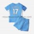 Maillot Manchester City Kevin De Bruyne 17 Enfant Tenue Domicile 2021-2022 Manche Courte