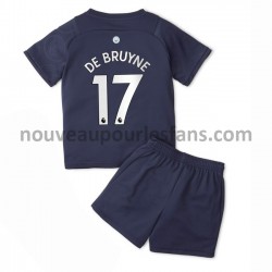 Maillot Manchester City Kevin De Bruyne 17 Enfant Tenue 3ème 2021-2022 Manche Courte