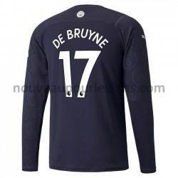 Maillot Manchester City Kevin De Bruyne 17 Tenue 4ème 2021-2022 Manche Longue