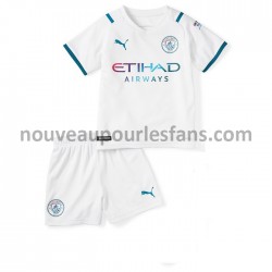 Maillot Manchester City Enfant Tenue Extérieur 2021-2022 Manche Courte