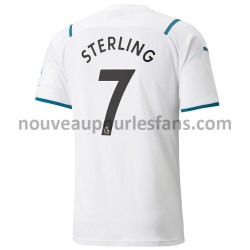 Maillot Manchester City Raheem Sterling 7 Tenue Extérieur 2021-2022 Manche Courte
