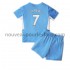 Maillot Manchester City Raheem Sterling 7 Enfant Tenue Domicile 2021-2022 Manche Courte