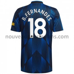 Maillot Manchester United Bruno Fernandes 18 Tenue 3ème 2021-2022 Manche Courte