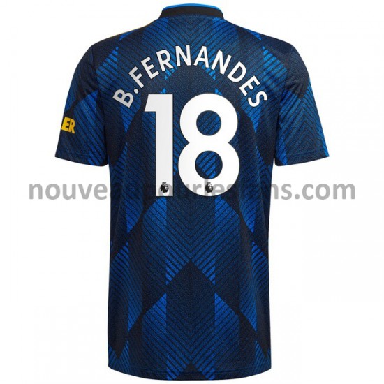 Maillot Manchester United Bruno Fernandes 18 Tenue 3ème 2021-2022 Manche Courte