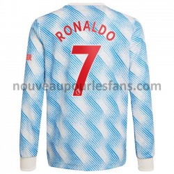 Maillot Manchester United Cristiano Ronaldo 7 Tenue Extérieur 2021-2022 Manche Longue