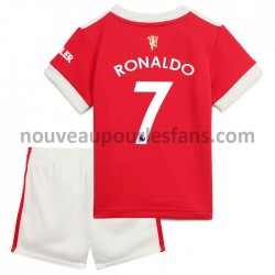 Maillot Manchester United Cristiano Ronaldo 7 Enfant Tenue Domicile 2021-2022 Manche Courte