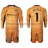 Maillot Manchester United David de Gea 1 Gardien Enfant Tenue Domicile 2021-2022 Manche Longue