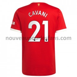 Maillot Manchester United Edinson Cavani 21 Tenue Domicile 2021-2022 Manche Courte