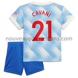 Maillot Manchester United Edinson Cavani 21 Enfant Tenue Extérieur 2021-2022 Manche Courte