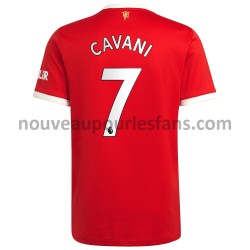 Maillot Manchester United Edinson Cavani 7 Tenue Domicile 2021-2022 Manche Courte