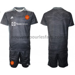 Maillot Manchester United Gardien Enfant Tenue Extérieur 2021-2022 Manche Courte