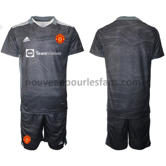 Maillot Manchester United Gardien Enfant Tenue Extérieur 2021-2022 Manche Courte