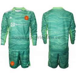 Maillot Manchester United Gardien Enfant Tenue 3ème 2021-2022 Manche Longue
