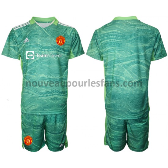 Maillot Manchester United Gardien Enfant Tenue 3ème 2021-2022 Manche Courte