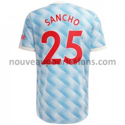 Maillot Manchester United Jadon Sancho 25 Tenue Extérieur 2021-2022 Manche Courte
