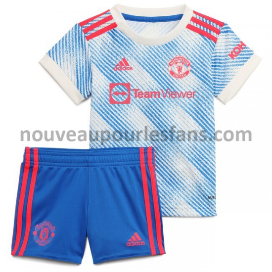 Maillot Manchester United Enfant Tenue Extérieur 2021-2022 Manche Courte