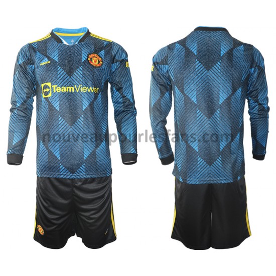 Maillot Manchester United Enfant Tenue 3ème 2021-2022 Manche Longue
