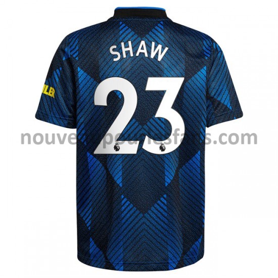 Maillot Manchester United Luke Shaw 23 Tenue 3ème 2021-2022 Manche Courte