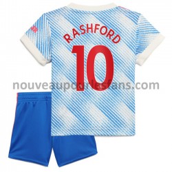 Maillot Manchester United Marcus Rashford 10 Enfant Tenue Extérieur 2021-2022 Manche Courte
