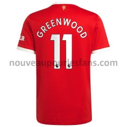Maillot Manchester United Mason Greenwood 11 Tenue Domicile 2021-2022 Manche Courte