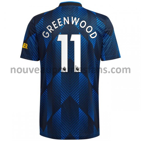 Maillot Manchester United Mason Greenwood 11 Tenue 3ème 2021-2022 Manche Courte