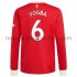 Maillot Manchester United Paul Pogba 6 Tenue Domicile 2021-2022 Manche Longue
