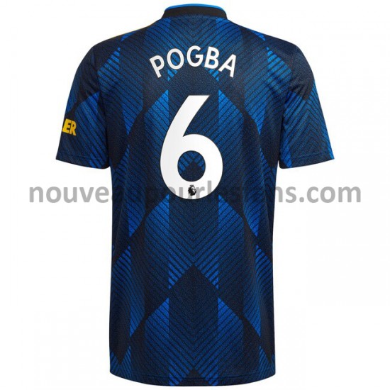 Maillot Manchester United Paul Pogba 6 Tenue 3ème 2021-2022 Manche Courte