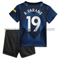 Maillot Manchester United Raphael Varane 19 Enfant Tenue 3ème 2021-2022 Manche Courte