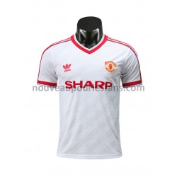 Maillot Manchester United Retro Tenue Extérieur 1986 Manche Courte