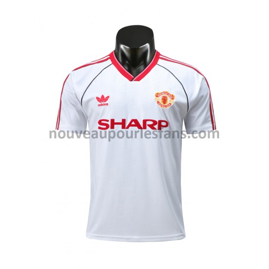 Maillot Manchester United Retro Tenue Extérieur 1988 Manche Courte