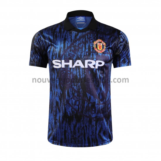 Maillot Manchester United Retro Tenue Extérieur 1993 Manche Courte