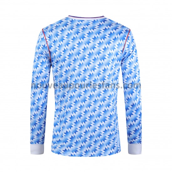 Maillot Manchester United Retro Tenue Domicile 1992 Manche Longue