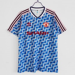 Maillot Manchester United Retro Tenue Domicile 1992 Manche Courte
