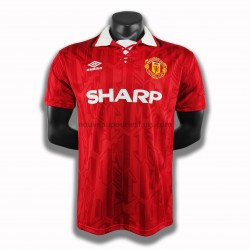 Maillot Manchester United Retro Tenue Domicile 1994 Manche Courte