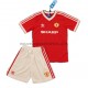 Maillot Manchester United Retro Enfant-Tenue Domicile 1984 Manche Courte