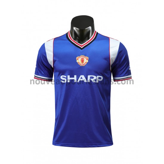 Maillot Manchester United Retro Tenue 3ème 1985 Manche Courte