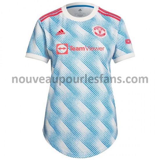 Maillot Manchester United Femme Tenue Extérieur 2021-2022 Manche Courte