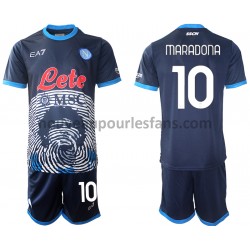 Maillot Naples Diego Maradona 10 Special 2 Enfant Tenue Domicile 2021-2022 Manche Courte