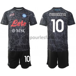 Maillot Naples Diego Maradona 10 Special Enfant Tenue Domicile 2021-2022 Manche Courte