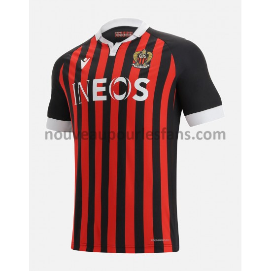Maillot OGC Nice Tenue Domicile 2021-2022 Manche Courte