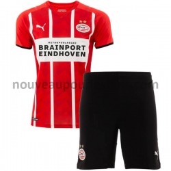 Maillot PSV Eindhoven Enfant Tenue Domicile 2021-2022 Manche Courte
