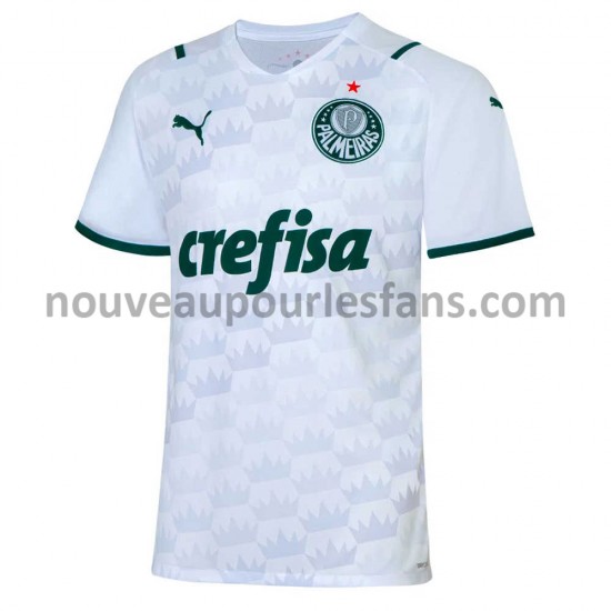 Maillot Palmeiras Tenue Extérieur 2021-2022 Manche Courte