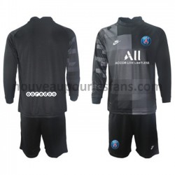 Maillot Paris Saint-Germain Gardien Enfant Tenue Extérieur 2021-2022 Manche Longue