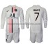 Maillot Paris Saint-Germain Kylian Mbappé 7 Enfant Tenue Extérieur 2021-2022 Manche Longue