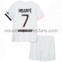 Maillot Paris Saint-Germain Kylian Mbappé 7 Enfant Tenue Extérieur 2021-2022 Manche Courte